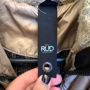 Rudsak down jacket with fur. Very good condition .